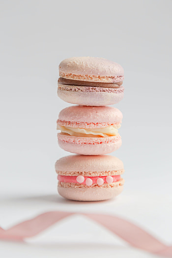 Food, Pink, Desert, Cookies, Macaroons, Makaroons HD phone wallpaper