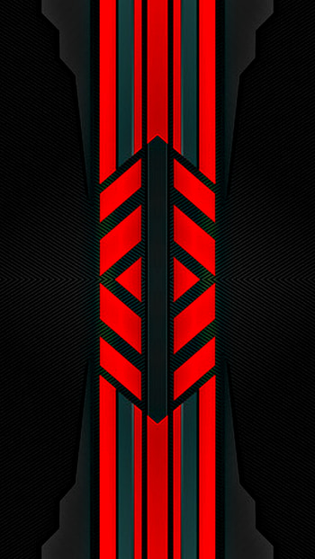 jhf, digital, tech, new, neon, black, abstract, red, 3d, amoled, material, modern, future, shapes, , design, geometric, gamer, , lines HD phone wallpaper