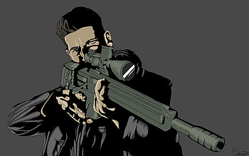 The Punisher Fanart , the-punisher, punisher, tv-shows, artwork, artist, digital-art, deviantart HD wallpaper