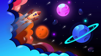 Space Trip , planets, space, artist, artwork, digital-art HD wallpaper