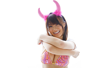 Mikie Hara, sexy, japanese, model, asian, japan, hot, cute, beautiful, woman, kawaii, hara, mikie, idol, lovely, female HD wallpaper