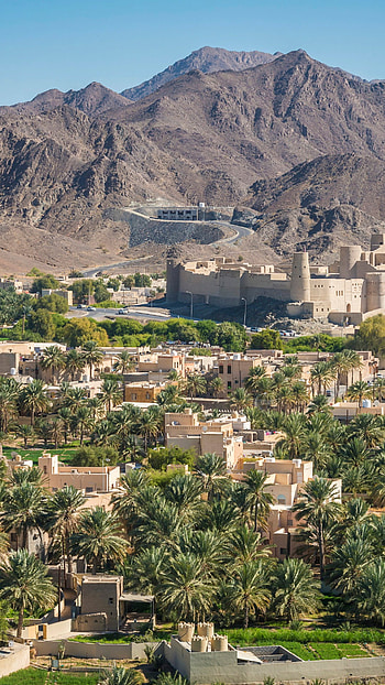 Oman, Town , Scenic view, Baltana HD phone wallpaper