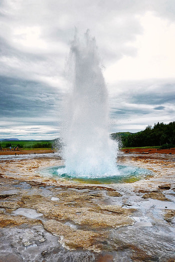 geyser , Geysir HD phone wallpaper