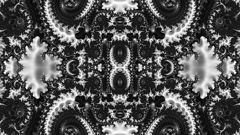 Trippy Psychedelic Fractal, trippy, psychedelic, aesthetic, white, black, Abstract, fractal, abstract black HD wallpaper