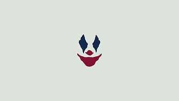 Joker Minimal Light, joker, minimalism, minimalist, supervillain, superheroes, artist, artwork, digital-art HD wallpaper