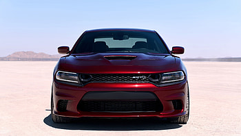 Sports car, Dodge Charger SRT, red HD wallpaper