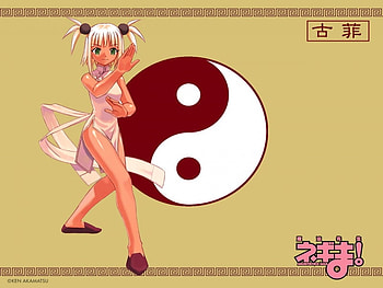Negima, girls, anime HD wallpaper