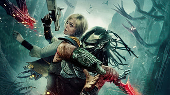Predator: Badlands — Hunt in, Elle Fanning HD wallpaper