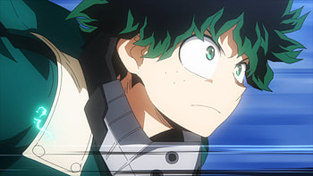 Izuku Midoriya in Action - My Hero Academia, Izuku Midoriya, Anime, My Hero Academia HD wallpaper