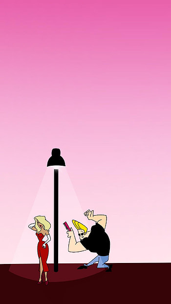 Johnny Bravo, collection, Cartoon characters, Fan artwork HD phone wallpaper