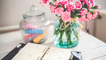 Workspace, Girly HD wallpaper