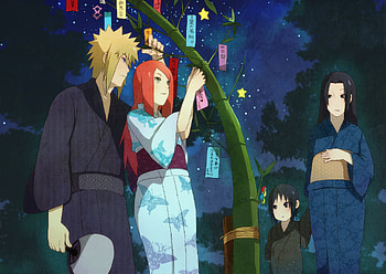 Kushina Uzumaki, Anime connection, Uchiha clan, Minato Namikaze HD wallpaper
