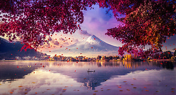Mount Fuji Mesmerising View , mount-fuji, artist, artwork, digital-art, manipulation, artstation HD wallpaper