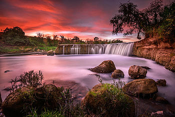Sunset at Bekasi Indonesia, , windows HD wallpaper