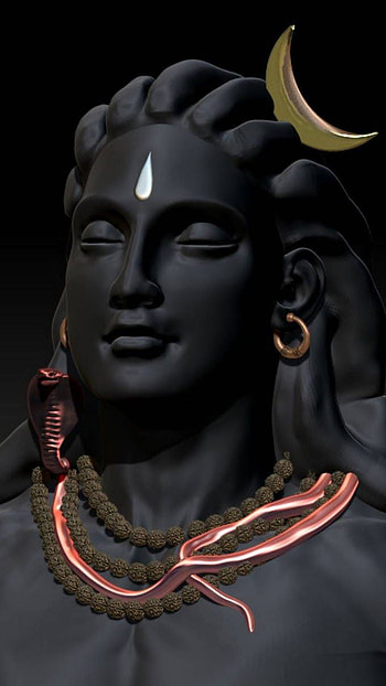 3D Full Screen, Bhole Nath 3D HD phone wallpaper