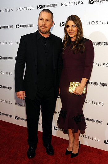 Christian Bale, Sibi Blazic, Couple, Relationship HD phone wallpaper