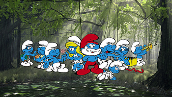The Smurfs (2022) movie HD wallpaper