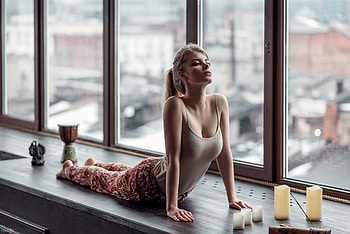 Irina Popova Yoga, irina-popova, girls, model, yoga, exercise HD wallpaper