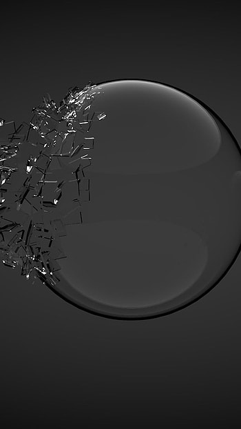 Whatsapp Black Screen, Circle, Crystals HD phone wallpaper