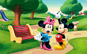Minnie Mouse, Mickey and Minnie, Relationship explained, Otakukart HD wallpaper