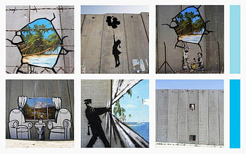Banksy In Bethlehem, banksy, bethlehem, art, graffiti HD wallpaper