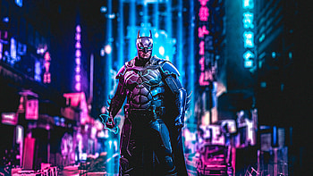 Batman Cyberpunk Art , batman, cyberpunk, superheroes, artist, artwork, digital-art, deviantart HD wallpaper