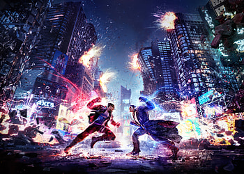Tekken 8 — : Neon Showdown | Tekken 8 Ultra — City Clash, Tekken 8 HD wallpaper