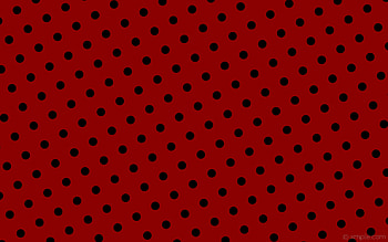 red polka dots black spots dark red HD wallpaper