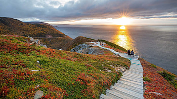 Cape Breton Island, Skyline Trail, Highlands National Park, Spectacular views HD wallpaper