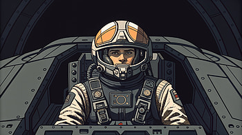Epic Mech Pilot: Ultra, astronaut, space, cockpit, pilot HD wallpaper