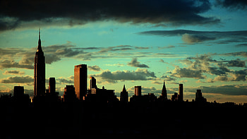 New York, Cities, Manhattan, Empire State Building HD wallpaper