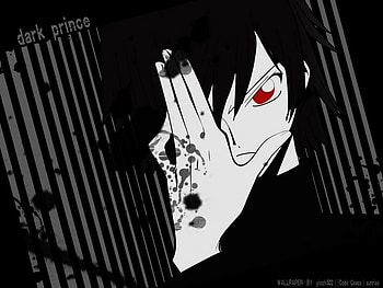 Lelouch, black, anime, boy, red HD wallpaper