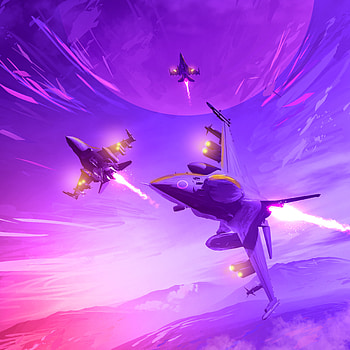 Fighter airplanes, game, art HD phone wallpaper