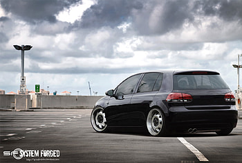 Volkswagen Golf MK6 Cleaned, art, golf, , tuning, digital, vw, mk6, volkswagen, veedub, euro, cleaned HD wallpaper