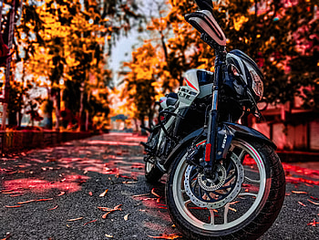 Ns200, headlamp, bikes, graphy HD wallpaper