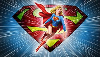 Supergirl Dc Comic Minimal , supergirl, superheroes, artist, artwork, digital-art, deviantart HD wallpaper