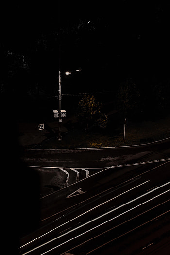 Dark, Road, Markup, Street HD phone wallpaper