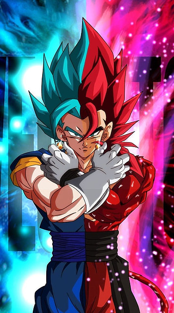Vegito, Color, Caricatura HD phone wallpaper