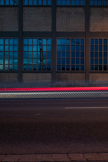 Cities, Windows, Building, Long Exposure, Glow HD phone wallpaper