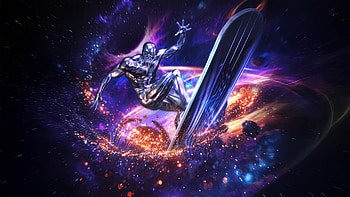 Silver Surfer, silver-surfer, superheroes, artist, artwork, digital-art, behance HD wallpaper