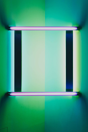 Miscellanea, Miscellaneous, Wall, Neon, Lamp, Glow, Room HD phone wallpaper