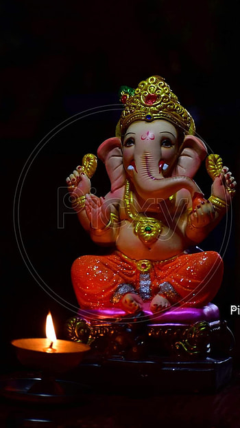Ganesh , Simple, ganpati HD phone wallpaper