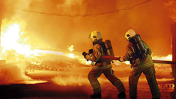 Fireman, Firefighter, , Top HD wallpaper