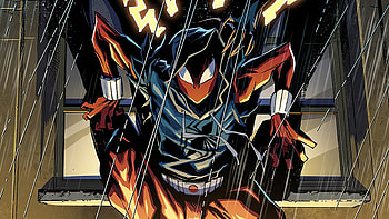 Reilly Scarlet Spider, spiderman, superheroes, artist, artwork, digital-art, deviantart HD wallpaper