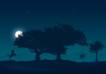 Unicorn Digital Art , unicorn, artist, artwork, digital-art, behance HD wallpaper