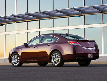 Auto, Acura, Cars, Building, Side View, Style, Akura, 2008, Tl, Burgundy, Vinous HD wallpaper