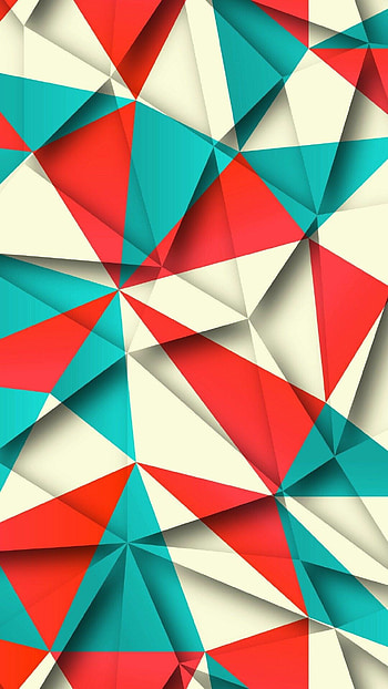 Abstract triangle , Colorful designs, High resolution, Modern art HD phone wallpaper