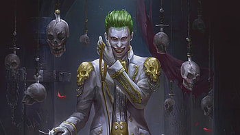 Joker King, joker, superheroes, artwork, artist, digital-art HD wallpaper
