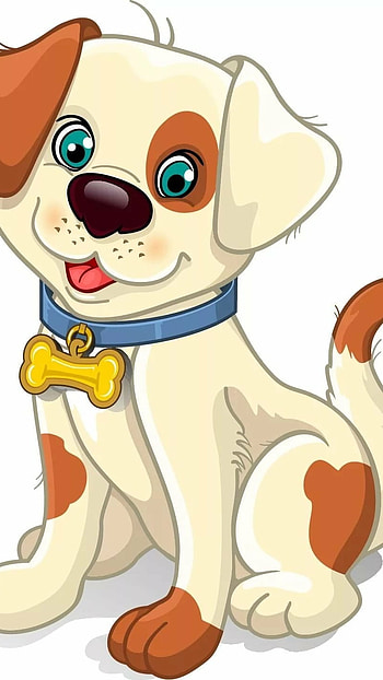 Cartoon Dog, Cartoon HD phone wallpaper