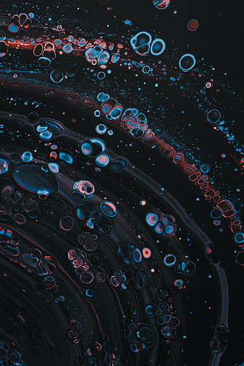 Abstract, Bubbles, Divorces, Paint, Liquid HD phone wallpaper
